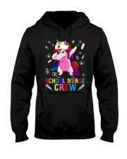 School Nurse Crew Cute Back To School Unicor Hooded Sweatshirt thumbnail