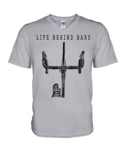 Life Behind Bars V-Neck T-Shirt thumbnail