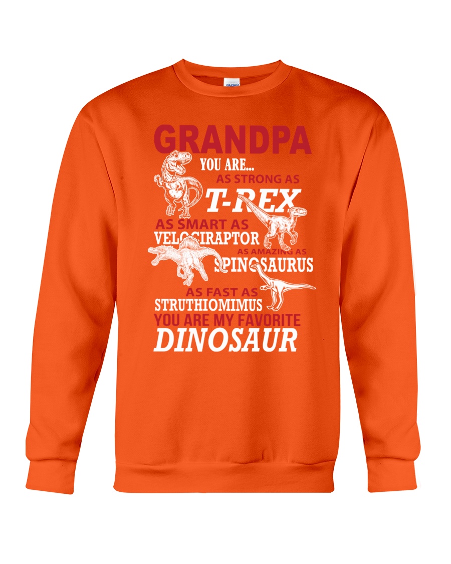 Daddy You Are My Favorite Dinosaur Crewneck Sweatshirt