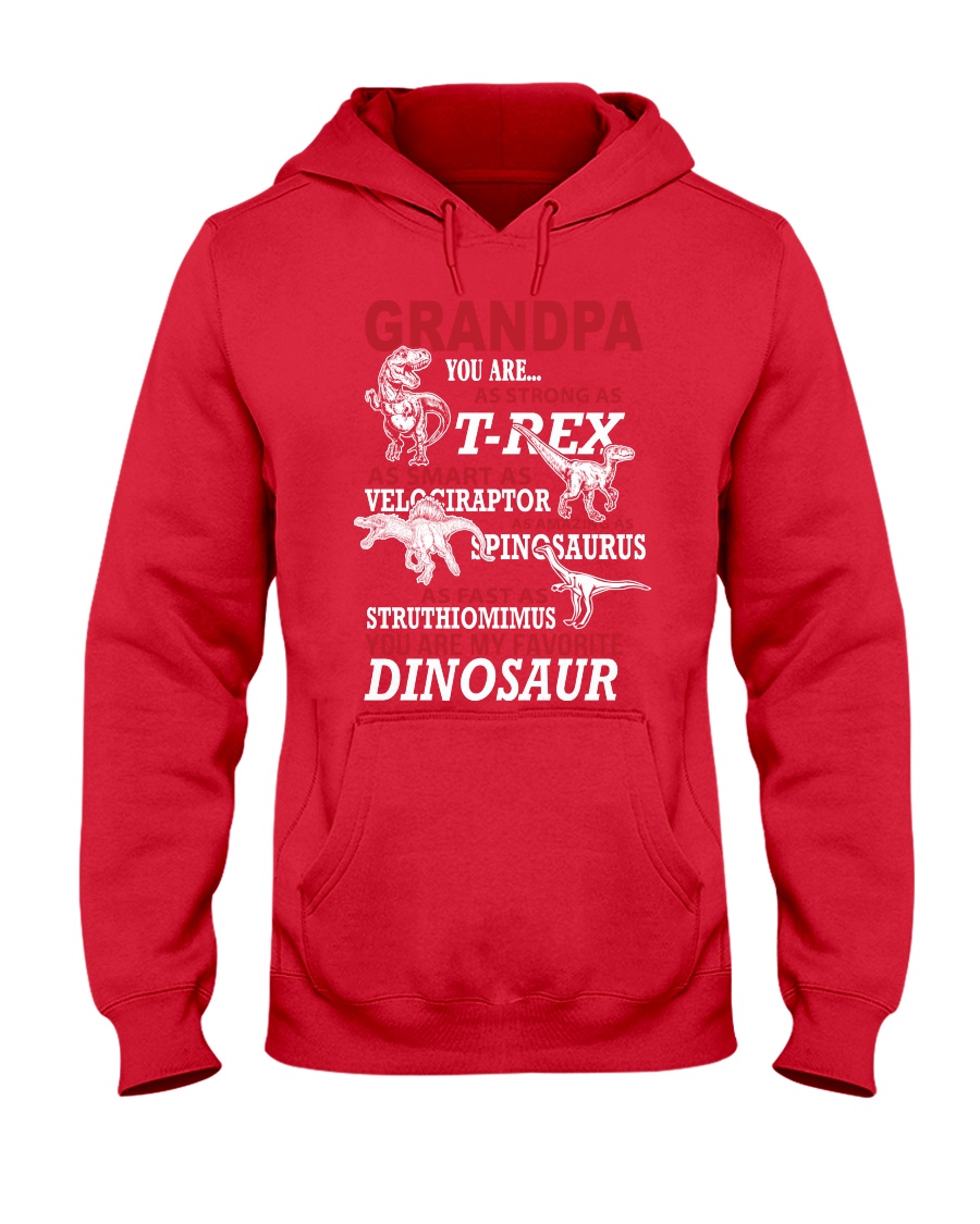 Daddy You Are My Favorite Dinosaur Hooded Sweatshirt
