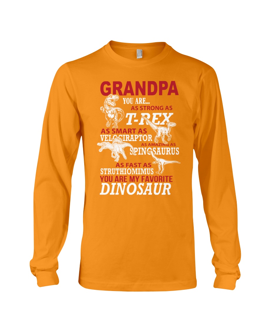 Daddy You Are My Favorite Dinosaur Long Sleeve Tee