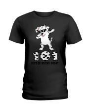 101 Days Of School Shirt Dabbing Dalmation D Ladies T-Shirt thumbnail