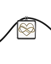 Available for a short time only Cord Rectangle Necklace thumbnail
