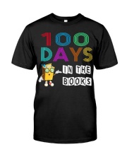 100 Days in the Books - English teacher book Classic T-Shirt front