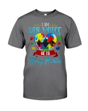 Autism - I Am His Voice Premium Fit Mens Tee thumbnail