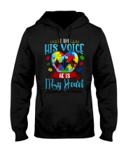 Autism - I Am His Voice Hooded Sweatshirt thumbnail