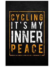 Cycling It's My Inner Peace 11x17 Poster front
