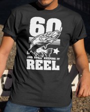 60th Birthday And Still Keeping It Ree Classic T-Shirt apparel-classic-tshirt-lifestyle-28