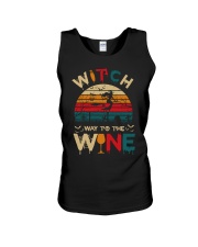 Witch Way To The Wine Unisex Tank thumbnail