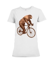 Sloth Biking Premium Fit Ladies Tee thumbnail