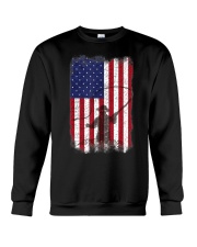 American Flag Fishing Shirt Fly Fishermen Sh Crewneck Sweatshirt thumbnail