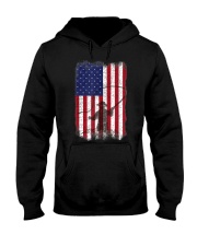American Flag Fishing Shirt Fly Fishermen Sh Hooded Sweatshirt thumbnail