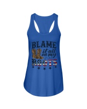 Available for a short time only Ladies Flowy Tank front