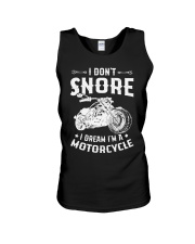 I Dream I'm A Motorcycle Unisex Tank thumbnail