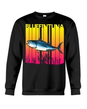 1980s Retro Bluefin Tuna Fish Fishing Fisher Crewneck Sweatshirt thumbnail