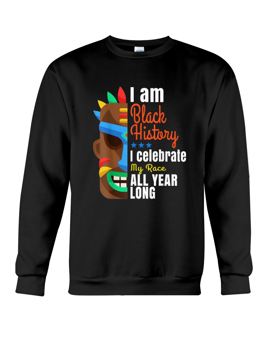 Black History Month African Black Lives Matter Crewneck Sweatshirt