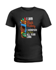 Black History Month African Black Lives Matter Ladies T-Shirt thumbnail