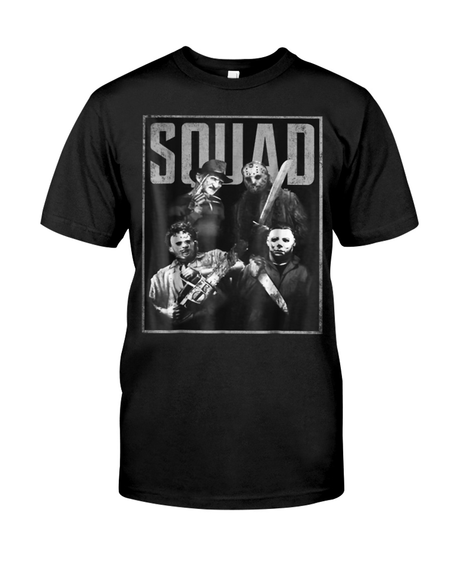 Halloween Squad Horror T-Shirt Gift For Men Women Classic T-Shirt