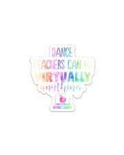Dance Teacher Can Do Virtually Sticker tile