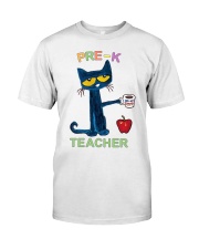 Pre-k Teacher Groovy Premium Fit Mens Tee tile