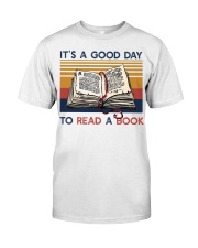 Book Good Day Premium Fit Mens Tee tile