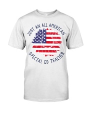 Special Ed Teacher American Premium Fit Mens Tee tile