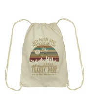 Thankgiving Turkey Drop Drawstring Bag tile