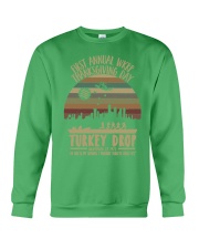 Thankgiving Turkey Drop Crewneck Sweatshirt tile