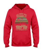 Thankgiving Turkey Drop Hooded Sweatshirt tile