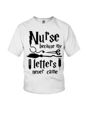 Nurse Because Letter Youth T-Shirt tile