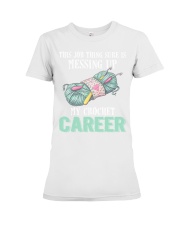 Crochet Career Premium Fit Ladies Tee tile