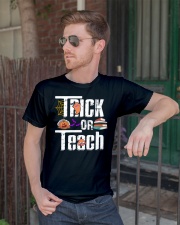 Teacher Or Trick Classic T-Shirt lifestyle-mens-crewneck-front-2