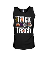 Teacher Or Trick Unisex Tank tile