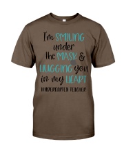 Kindergarten Teacher Smiling Classic T-Shirt tile