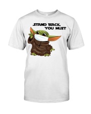 Star Stand Back Premium Fit Mens Tee tile