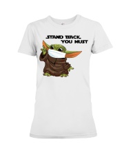 Star Stand Back Premium Fit Ladies Tee tile