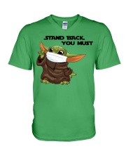 Star Stand Back V-Neck T-Shirt tile