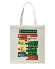 Sign Language 12 Reason Tote Bag tile