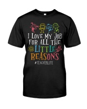 Teacher Love My Classic T-Shirt front