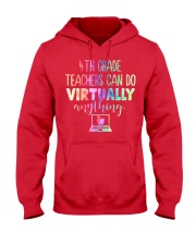 4th Grade Teacher Can Do Virtually Hooded Sweatshirt tile