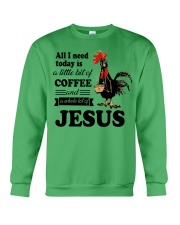Chicken Coffee Crewneck Sweatshirt tile