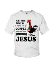 Chicken Coffee Youth T-Shirt tile