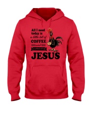Chicken Coffee Hooded Sweatshirt tile