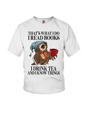 Book Drink Tea Youth T-Shirt tile