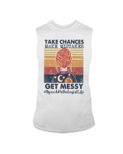 Speech Pathologist Get Messy Sleeveless Tee tile