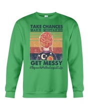 Speech Pathologist Get Messy Crewneck Sweatshirt tile