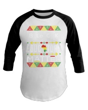 Teacher Black Educator Matter Baseball Tee tile