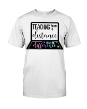 Teacher From Distance Classic T-Shirt front