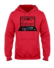 Teacher From Distance Hooded Sweatshirt tile