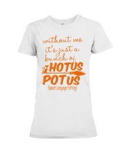 Speech Language Pathology Hotus Premium Fit Ladies Tee tile